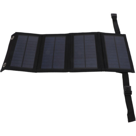 Panneau Solaire Portable 20W 5V Pliable pour Chargeur de Batterie Externe Camping Randonnée (1/5)