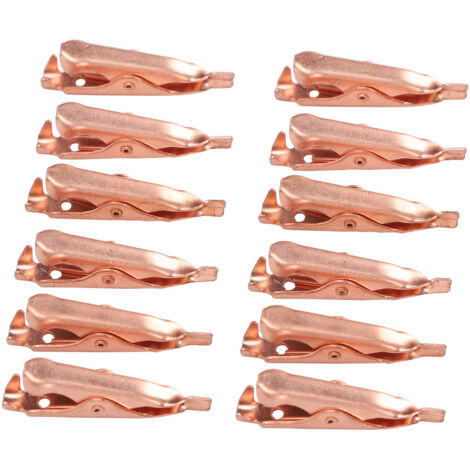 Pinces Anti-Acrochordons en Cuivre - 12 Pièces pour Visage, Cou et Corps