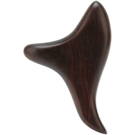 Planche de Gua Sha en Bois pour Massage des Pieds et Acupression (1/5)