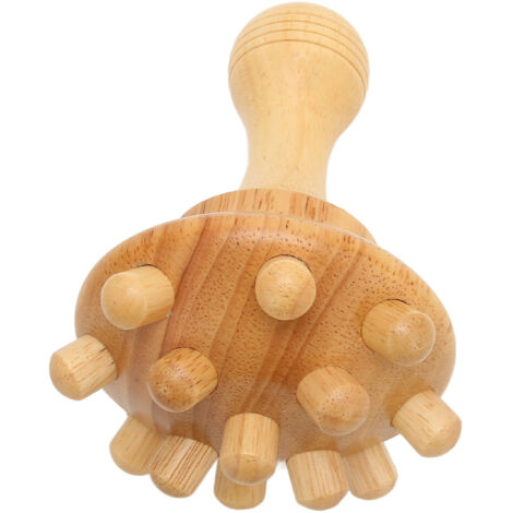 Massageur en Bois Poulpe pour Réduire le Stress et la Cellulite - Thérapie par le Bois (1/5)