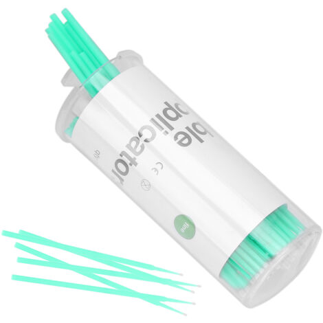 100pcs Brosses à Applicateur Jetables pour Soins Dentaires et Esthétiques (1/5)