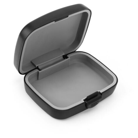 Étui de protection étanche pour appareil auditif - Noir, portable et idéal pour les voyages en extérieur (1/5)