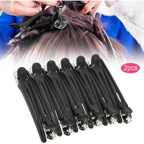 24 pinces à cheveux canard pour coiffure, accessoires salon, clips de partition et coiffage professionnel (1/5)