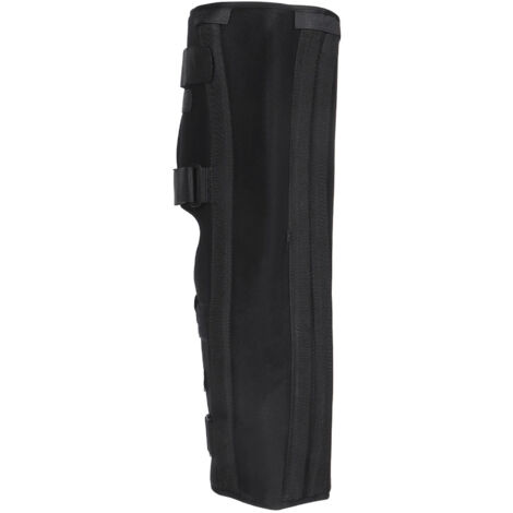 Attelle de genou réglable, support robuste et confortable avec sangles ajustables pour immobilisation (1/5)
