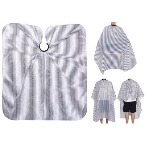 Tablier de coiffure imperméable 150x135 cm, Cape anti-statique pour salon, Blouse de coupe professionnelle (1/5)
