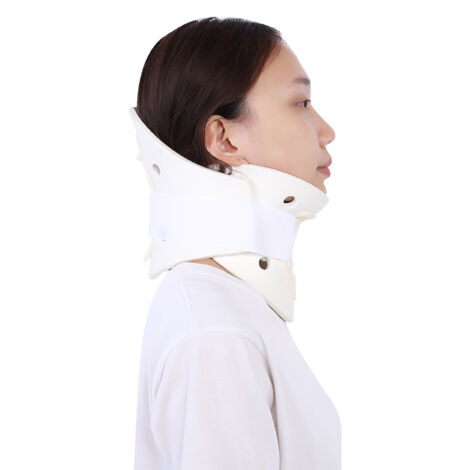 Collier Cervical Orthopédique pour Soulagement Douleur Cou et Soutien Respiratoire