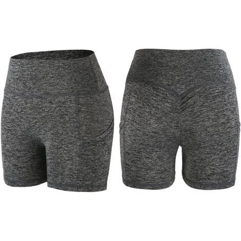 Pantalon de Yoga Respirant en Fibre Polyester Séchage Rapide Galbant Fitness Élastique (1/5)