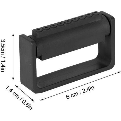 Boîte de Stérilisation 9 Troux pour Fraises Dentaires, Support Autoclavable Noir - Outils de Soins Bucco-Dentaires (1/5)