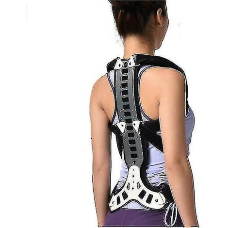 Correcteur de posture pour dos voûté, cyphose et fracture par compression vertébrale - L (1/5)