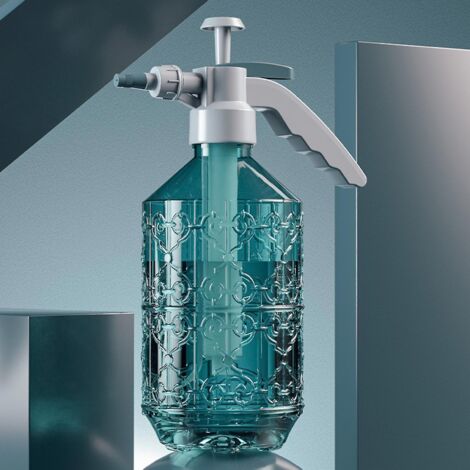 Vaporisateur à brume fine 2 l en plastique, 2023, avec pompe supérieure, pour plantes - Bleu (1/5)