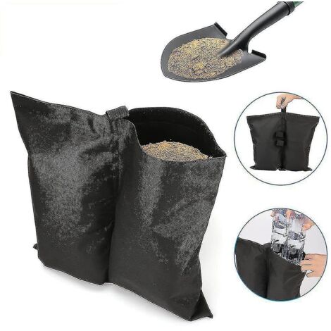 sacs de lestage pour tente, pour ancrer les pieds et les poteaux. (1/4)