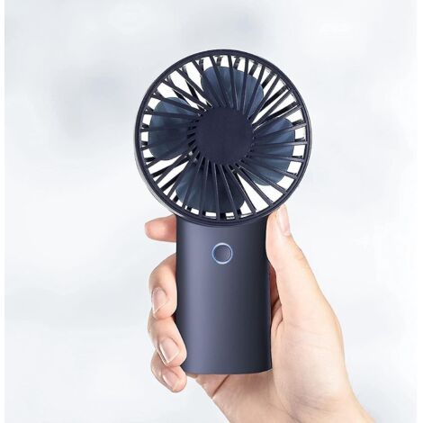 Mini ventilateur portable, petit ventilateur de poche rechargeable par USB [4000 mAh, 5 à 20 heures d'autonomie]