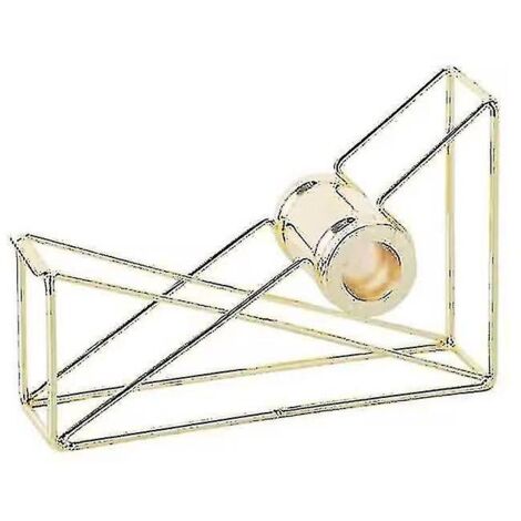 Coupe-ruban adhésif, distributeur de ruban adhésif en métal, distributeur de bureau, distributeur de ruban adhésif, distributeur de bureau, pour emballage (1 pièce) (1/5)