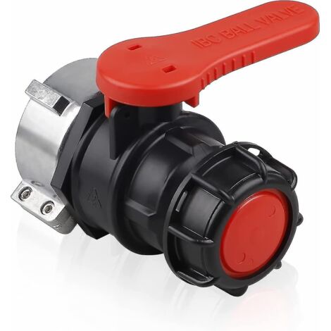 Adaptateur pour réservoir IBC, vanne pour réservoir IBC, adaptateur pour réservoir IBC, robinet pour réservoir IBC DN50 (75 mm) (1/4)