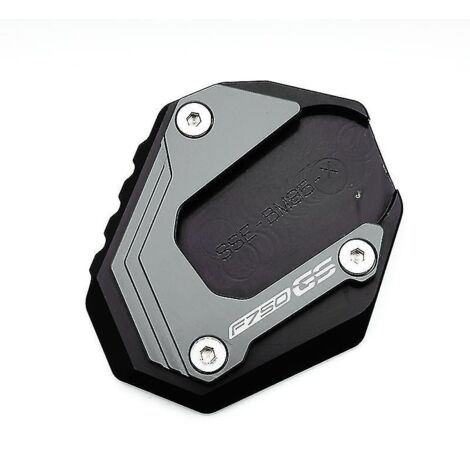Accessoires moto pour BMW F850GS, F750GS, F 750, 850 GS, F850GS Adventure (2018-2022) : béquille latérale, rehausseur, bouchon de valve (gris) (1/5)