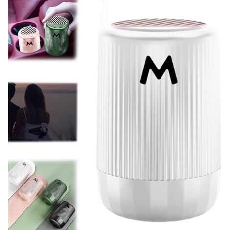 Dégivrage moléculaire par micro-ondes pour véhicules, diffuseur d'huiles essentielles portable pour voiture, maison et bureau (blanc) (1/5)