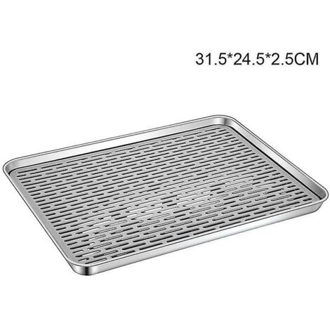 Bac d'égouttage antirouille en métal de qualité supérieure pour mini-réfrigérateur de bar ou de maison. (1/5)