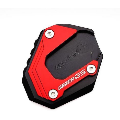 Accessoires moto pour BMW F850GS, F750GS, F 750, 850 GS, F850GS Adventure (2018-2022) : béquille latérale, rehausseur, bouchon de valve rouge (F750GS) (1/5)