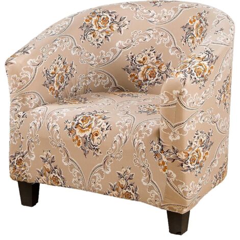 Housse de fauteuil club extensible, housse de fauteuil baignoire amovible et lavable, protection de meubles pour salon - A07 (1/5)