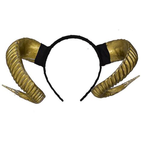 Bandeau corne de mouton, animal de la forêt, cosplay, exposition photo pour Halloween, fête costumée - Or (1/5)