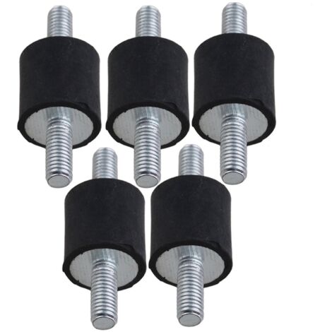 5 vis M5 à double extrémité en caoutchouc avec silentbloc anti-vibration pour pompe (1/3)