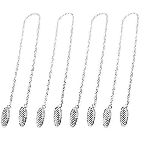 Lot de 4 porte-serviettes avec pinces, cordon flexible et sangle pour les personnes âgées - A-- (1/4)