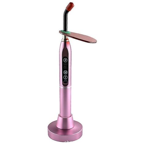 Lampe à polymériser dentaire LED métallique pour usage oral - Matériel dentaire - Rose (1/4)