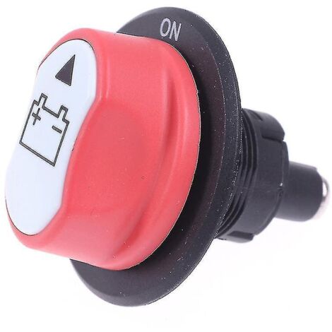Interrupteur rotatif coupe-batterie principal marche/arrêt pour voiture 12 V-32 V Hfmqv-50A- (1/4)