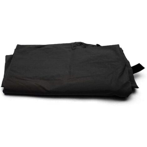 Balançoire de toit universelle de remplacement pour jardin, terrasse ou porche, 2-3 places, 191 x 120 cm - Noir (1/3)