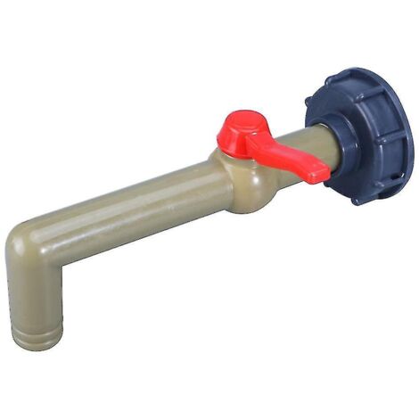 Adaptateur de réservoir IBC en plastique, raccord de tuyau d'arrosage, remplacement de raccord de tuyau de réservoir d'eau - E (1/3)