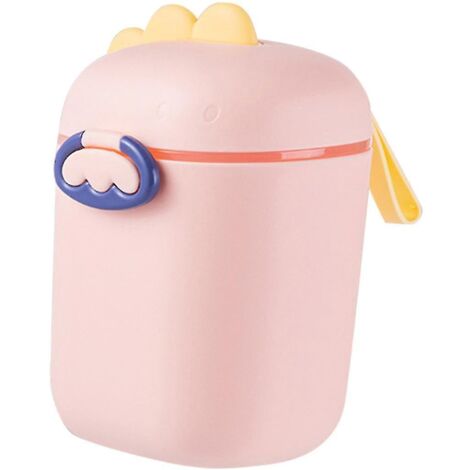 Boîte de conservation portable pour lait en poudre, hermétique, avec dosette, sans BPA, 800 ml, rose (1/5)