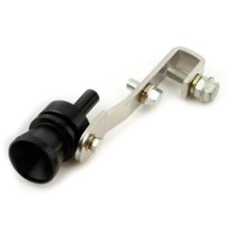 Sifflet de turbo pour voiture, pot d'échappement, valve de décharge (BOV), bruit de moteur - Noir (1/4)