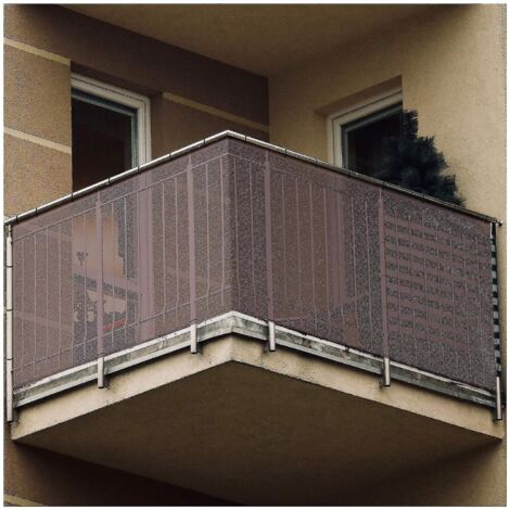 Filet de sécurité pour escaliers et balcons, filet de protection antichute pour enfants et animaux domestiques, filet de rambarde pour balcon et escalier intérieur - 300 x 78 cm