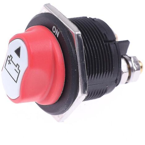 Interrupteur rotatif coupe-batterie principal marche/arrêt pour voiture 12 V-32 V Hfmqv-100A- (1/4)