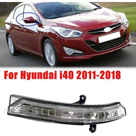 Rétroviseur intérieur LED avec clignotant intégré pour Hyundai i40 (2011-2018) - Références : 876143z000 et 876243z000 (côté gauche). (1/5)