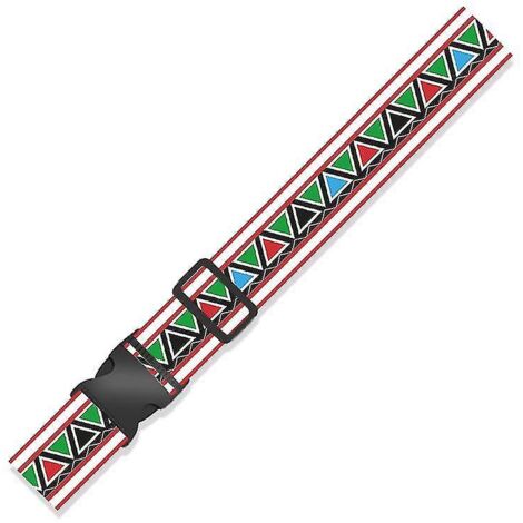 1 sangle de voyage pour valise, sangle épaisse réglable et résistante à la décoloration, accessoire de bagage - style 75 (1/5)