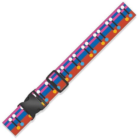 1 sangle de voyage pour valise, sangle épaisse réglable et résistante à la décoloration, accessoire de bagage - style 85 (1/5)