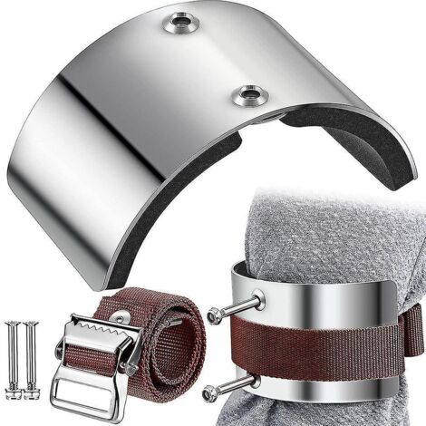 Pièce de rechange pour échasses de plaquiste : kit de sangles de confort, améliorations, manchettes pour jambes d'échasses de plaquiste, jambe B-- (1/5)