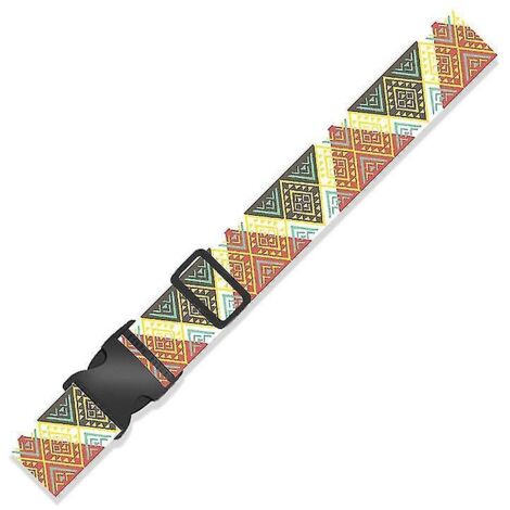sangle de voyage pour valise, sangle épaisse réglable et résistante à la décoloration, accessoire de bagage, sangle de valise - style 91 (1/5)