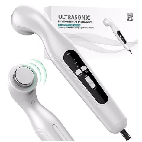 Appareil de physiothérapie à ultrasons pour l'arthrite, à usage domestique, pour soulager les douleurs lombaires et corporelles et masser les muscles (prise britannique). (1/5)