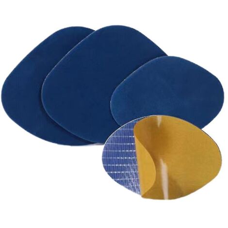 Patch de réparation pour chaussures en maille, autocollant de réparation pour empeigne, outil de réparation rapide - 4 pièces - bleu (1/5)