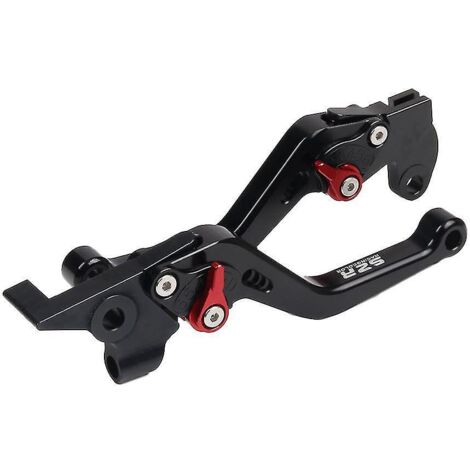 Accessoires moto pour Honda CRF300L, CRF300 Rally, CRF 300 L, CRF 300L 2021-2022 : leviers de frein et d'embrayage, guidon antichute (noir). (1/5)