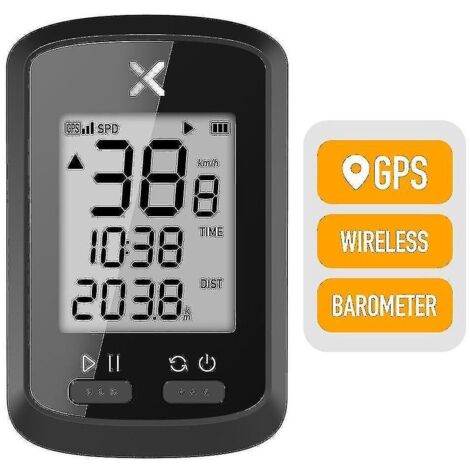 Compteur de vitesse numérique sans fil pour vélo GPS intelligent --- (1/5)