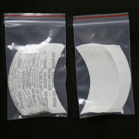 180 bandes adhésives double face pour perruques, sans brillance - (1/5)