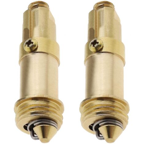 Bouchon de lavabo de salle de bain de rechange à clic-clac avec ressort - Homeyellow2pcs-- (1/4)