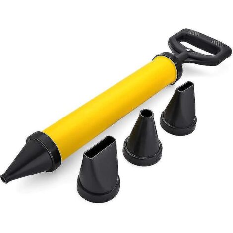 Pistolet à coulis de ciment, pulvérisateur de mortier, pompe manuelle, pistolet à coulis de ciment à la chaux, 4 buses -- (1/5)