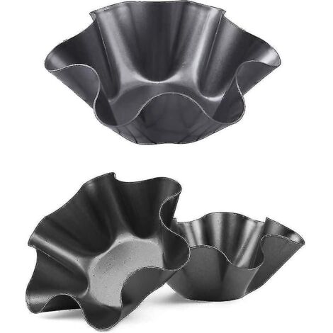 Lot de 3 moules à tortillas, moules à tacos antiadhésifs, saladiers et moules de cuisson en acier au carbone pour la cuisine.