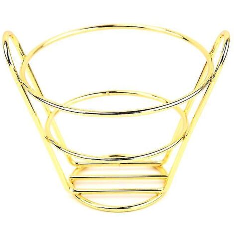 Panier à frites, seau à snacks, panier de rangement pour poulet frit, panier à friture, passoire à huile, vaisselle créative, récipient D-Gold. (1/5)