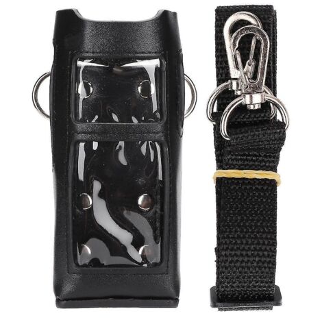 Étui en cuir pour talkie-walkie-- (1/5)