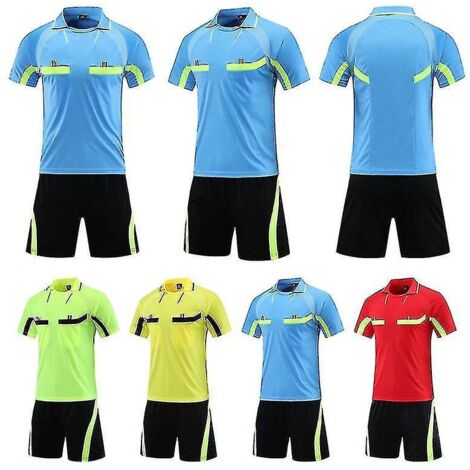 Ensemble maillot et short d'arbitre professionnel pour adulte - Taille 3XL (180-185 cm) - Vert (1/5)